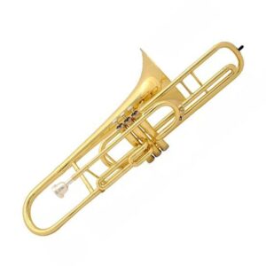 Trombone Lumina Pisto Curto Bb Si bemol | Laqueado | Único