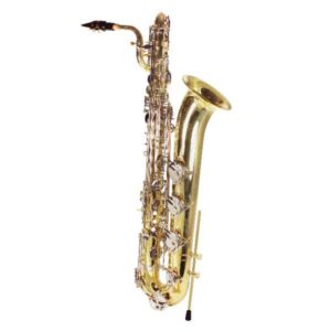 Saxofone Lumina Barítono Eb Extensão Lá Grave | Laqueado/Niquelado | Único