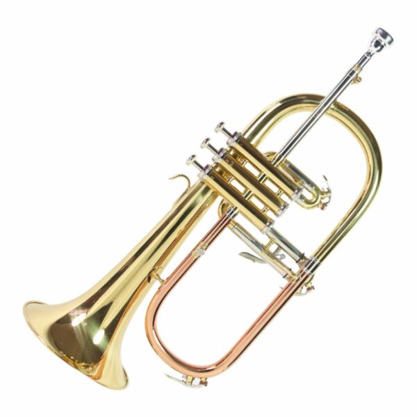 Flugelhorn Lumina Bb 3 Pistos Gatilho RoseBrass | Laqueado | Único