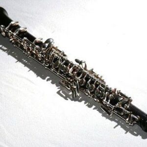 Oboé Lumina Ebonite Dó ABS | Prateado | Único