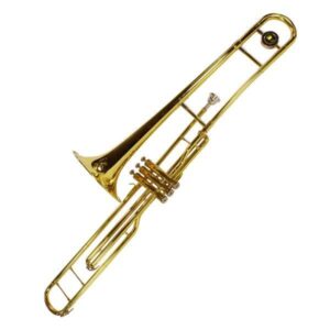 Trombone Lumina Pisto Longo em Bb Si bemol | Laqueado | Único