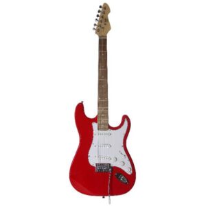 Guitarra Strato Elétrica 6 Cordas | Vermelho | Único