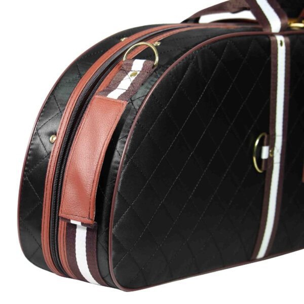 Estojo Premium Térmico Violino Meia-Lua | Marrom | 4/4