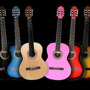 Violão Clássico, Cordas: Nylon, Tarraxas: Abertas em Linha | Natural | Grande