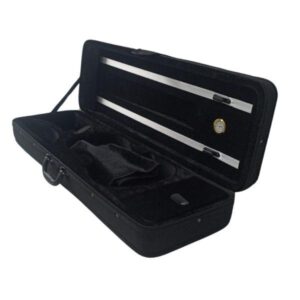 Estojo Semi Case Violino Retangular Higrômetro Sinfonia | Preto | 4/4