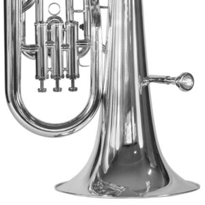 Bombardino Euphonium 3 Pistos Lumina Sib Latão | Niquelado | Único