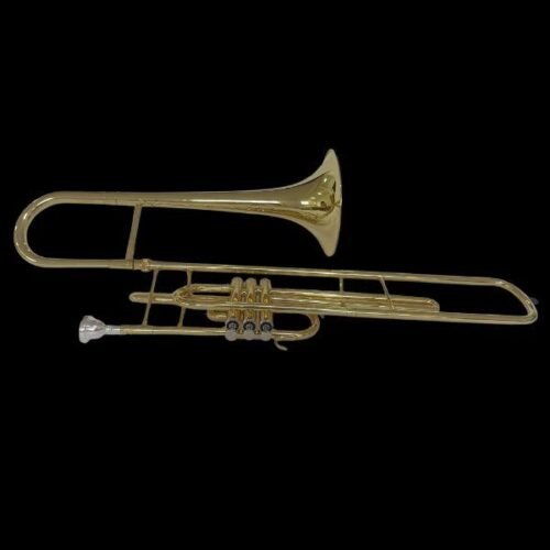 Trombone de Pisto Curto, Afinação: BB