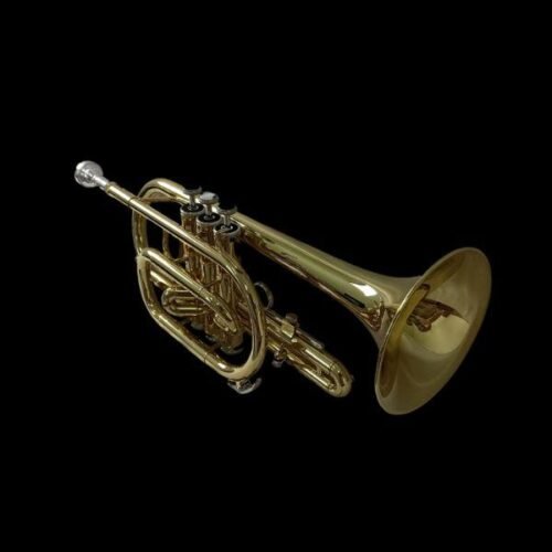 Trompete Cornet Lumina Bb 3 Pistões Cuproníquel | Laqueado | Único