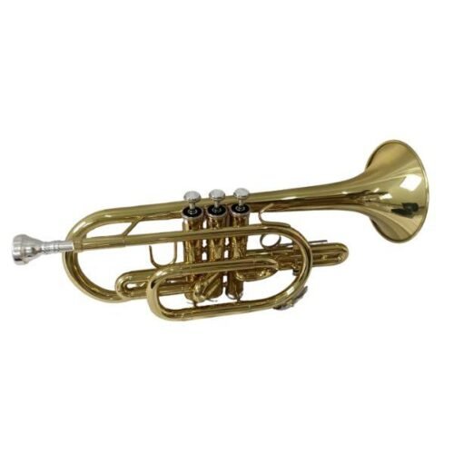 Trompete Cornet Lumina Bb 3 Pistões Cuproníquel | Laqueado | Único