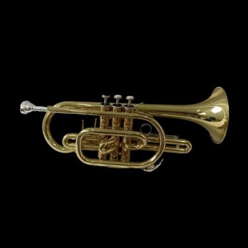 Trompete Cornet Lumina Bb 3 Pistões Cuproníquel | Laqueado | Único