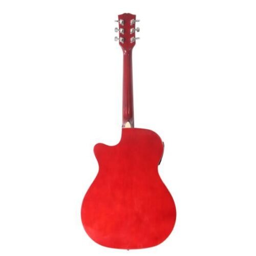 Violão Eletro Acústico Rajado | Vermelho Rajado | Mini Jumbo