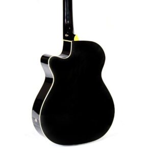 Violão Style Mini Jumbo Cutaway 40" EQ L5 | Preto | Mini Jumbo