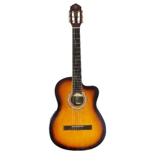 Violão Eletro Acústico Flat | Sunburst | Grande