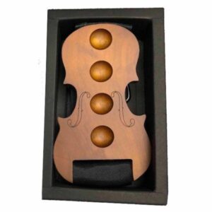 Apoio para Cello Sinfonia 4 Níveis Ajustáveis | Envelhecido | 4/4