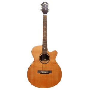 Violão Eletro Acústico Cutway | Natural | Mini Jumbo